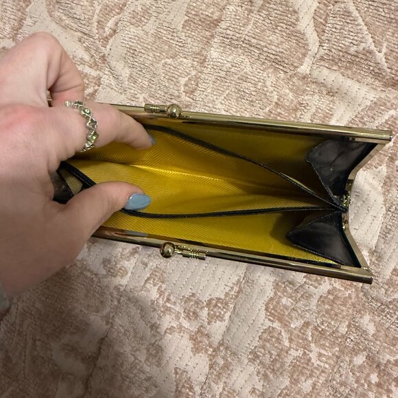 vintage Japanese silk brocade wallet/clutch bag - Picture 4 of 5